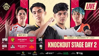 LIVE  DAY 2  M5 World Championship Knockout Stage  ENG [upl. by Eciryt449]