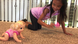 Baby Alive Baby Go ByeBye Unboxing  Toys Academy [upl. by Keare]