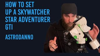 Skywatcher Star Adventurer GTi Set Up And Review [upl. by Aicelav372]