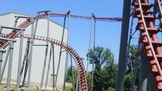 Firehawk Front Row HD POV Kings Island [upl. by Eiffe]