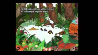 The Ants and the Grasshopper Aesop fables  iPad app [upl. by Amsirak]