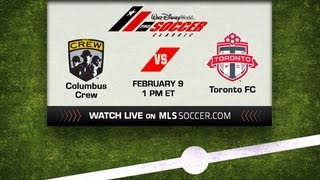 Disney Pro Soccer Classic Columbus Crew vs Toronto FC  LIVE [upl. by Renata]