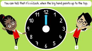 quotOClock Song for Kids Learn to Tell the Time on a clock with this fun songquot [upl. by Heady]