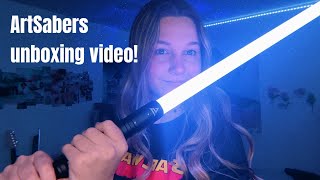 ArtSabers Force FX Dueling Lightsaber UNBOXING [upl. by Ennove937]