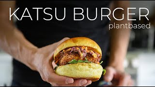 Shut the front door  all the windows for this CRISPY Tofu Katsu Burger Recipe [upl. by Adnoek]