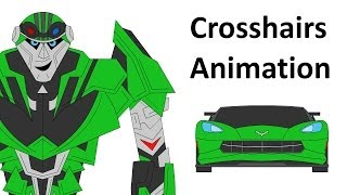 Transformers Age Of Extinction Crosshairs Animation [upl. by Garwood]