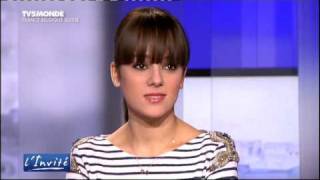 Alizée Linvité en TV5 monde [upl. by Ajad]