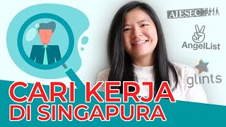 3 TIPS UNTUK BEKERJA DI SINGAPURA [upl. by Suruat156]