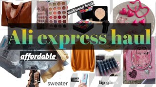 ali express shopping haultrending ampaffordable makeup skin care Japanese skincarefootmendersdaraz [upl. by Ahsietal331]