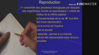 Embryologie بالدارجةla reproduction asexuée1 [upl. by Ymmot906]