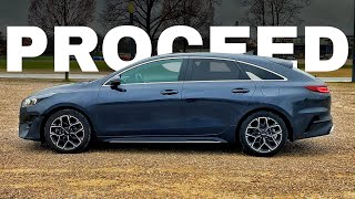 Kia Proceed GT Line 160 hp 7DCT 2022 TEST amp POV DRIVE 4K [upl. by Amarette]