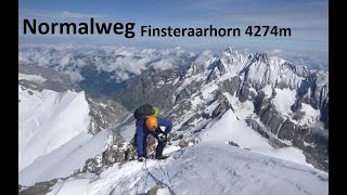 Finsteraarhorn 4274m [upl. by Gardell]