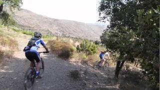 VTT Collioure Col Gascons Banyuls Port Vendres vtt 23082011MP4 [upl. by Giacinta]