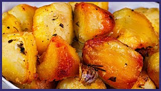 British Roast Potatoes recipe  The Perfect Christmas Dinner side dish [upl. by Savina]