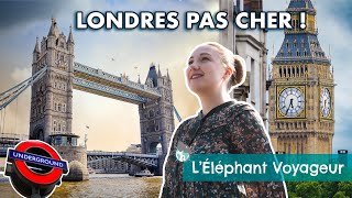 VISITER LONDRES PAS CHER VLOG  Conseils pour économiser en voyage [upl. by Acilejna344]