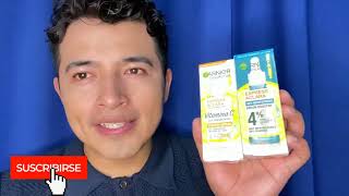 GARNIER EXPRESS ACLARA SÉRUM BOOSTER ANTIIMPERFECCIONES ¿De verdad funciona RESEÑA DETALLADA [upl. by Deeanne]