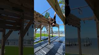 Insane 🤯 ninjawarrior parkourgym ninjawarriors gym motivation tna [upl. by Avla842]