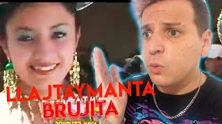 REACCION LLAJTAYMANTA BRUJITA 😱 [upl. by Arimihc]