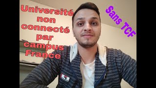 P1 Inscription informations Université Paris Saclay non connectée Sans TCF تسجيل في جامعة باريس [upl. by Arev]