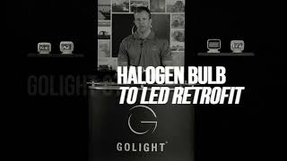 Golight GT Series Halogen Bulb to LED Retrofit [upl. by Leizo]