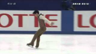 Tatsuki MACHIDA  AllJapan championship 2010 FS [upl. by Ellebana]