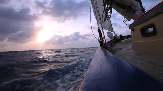 Sailing North in a traditional Carriacou Sloop [upl. by Adnolohs]