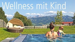 Allgäuer Berghof  Wellness mit Kind  Ein Tag im Familien und Wellnesshotel [upl. by Aleihs]