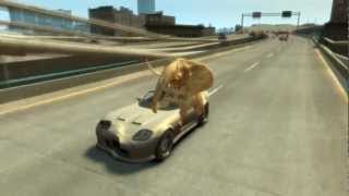 O ataque do elefante assassino  GTA IV [upl. by Monney340]