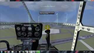 Flightgear 3 0  Alouette II Tutorial [upl. by Adnamor]