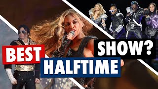 Ranking Every Super Bowl Halftime Show [upl. by Ijic]