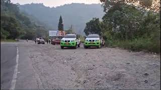 Paro de transportadores en la carretera Ibagué Armenia [upl. by Norine786]