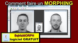 Comment faire un MORPHING Tutoriel avec SqirlzMorph logiciel gratuit [upl. by Ailey]