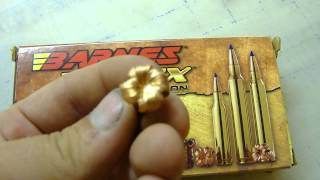 308 Winchester Power PointPower MaxBarnes TTSX Part 2 Bullet Expansion [upl. by Assilaj]