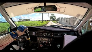 Onboard SS Kortemark 3  Hemicuda Rally 2023  Mercedes 190E 23 16v [upl. by Yrocal]