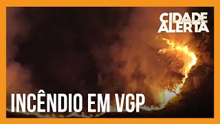 Incêndio em Vargem Grande Paulista SP começa a tomar grandes proporções [upl. by Fulviah]