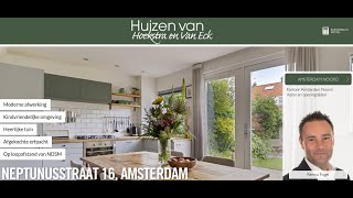 Te koop Neptunusstraat 16 Amsterdam  Hoekstra en van Eck Makelaars  Méér Makelaar [upl. by Gretchen152]