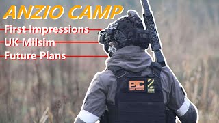 FIRST IMPRESSIONS  UK MILSIM  FUTURE PLANS  Anzio Camp  Specna Arms Mk18 [upl. by Laniger656]