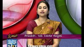 Seg 3  Suhaasini  10 Jan 12  Hormone Syndrome in females  Suvarna News [upl. by Krefetz]