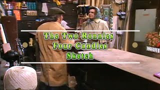 The Two Ronnies  Four Candles Sketch [upl. by Abernon]