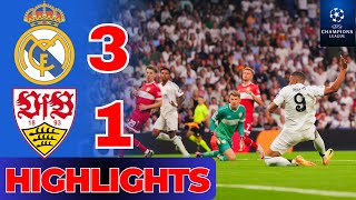 🔴🔥Golasso di Mbappe🚀Real Madrid vs Stuttgart 11Highlights e tutti i gol Champions League 2425 [upl. by Noirb890]