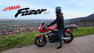 Fazer 600 du fiston 25ans depuis ma 1999 [upl. by Nahgam]