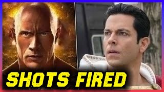 DC DRAMA Zachary Levi THROWS SHADE at The Rock after Shazam 2s Failure at the Box Office [upl. by Meehyr]