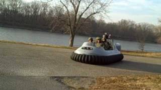 Hoverspeed hovercraft arriving in Calais [upl. by Carbone579]