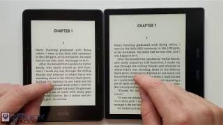 Kindle Oasis 3 vs Kindle Voyage Comparison Review [upl. by Hersh]