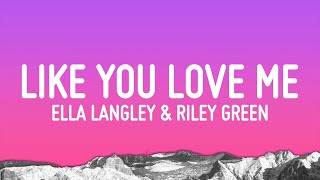 Ella Langley amp Riley Green  you look like you love me Lyrics [upl. by Amikat]