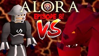 Alora RSPS  Ironman Series Ep 8 EFFIGY VS TZTOKJAD [upl. by Erodroeht]