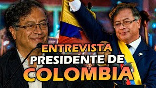 ENTREVISTA a GUSTAVO PETRO PRESIDENTE de COLOMBIA 🇨🇴  LA PIZARRA [upl. by Arand]