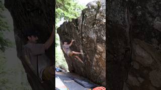 Mad Hatter V9  Uintas UT climb climbing bouldering [upl. by Edyth]