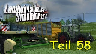 Lets Play Together Landwirtschafts Simulator 2013 Teil 58 Gras häckseln [upl. by Sadoff]