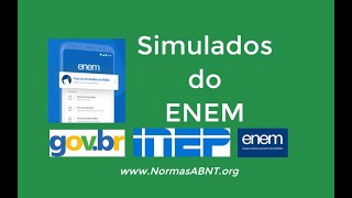 Simulado ENEM 2023 – fazer simulados gratuitos online [upl. by Chalmer]